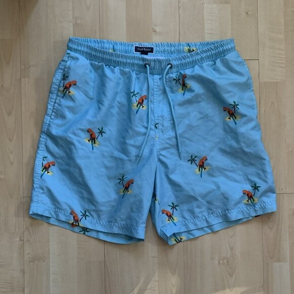 Club Room Parrot Swim Shorts Men's Size M - Picture 1 of 7